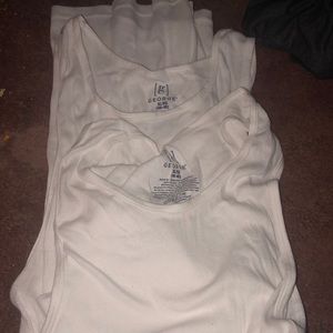 4 pck George tank tops